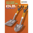 Roughneck Bulk & Round Micro Shovel Twin Pack
