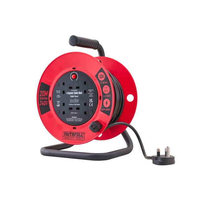 Faithfull Cable Reel | 20m