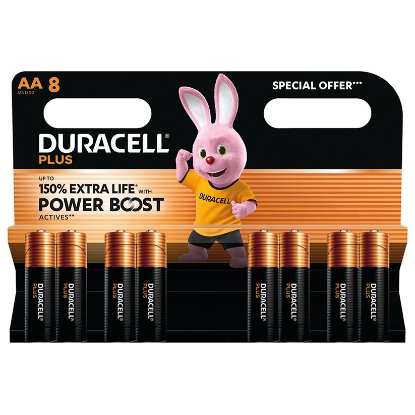 Duracell AA Battery Pack | Pack of 8