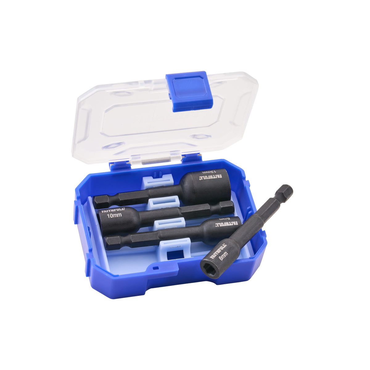 Faithfull Impact Nut Driver Set | 4 Piece