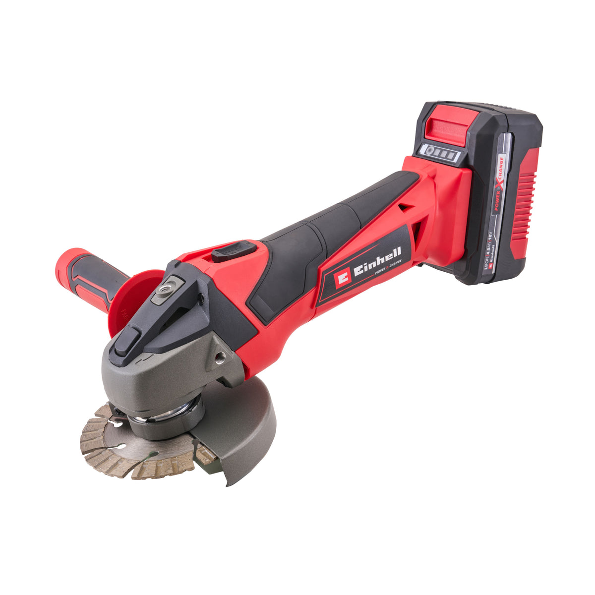 Einhell 18V Angle Grinder Kit with a 4.0Ah Li-Ion Battery