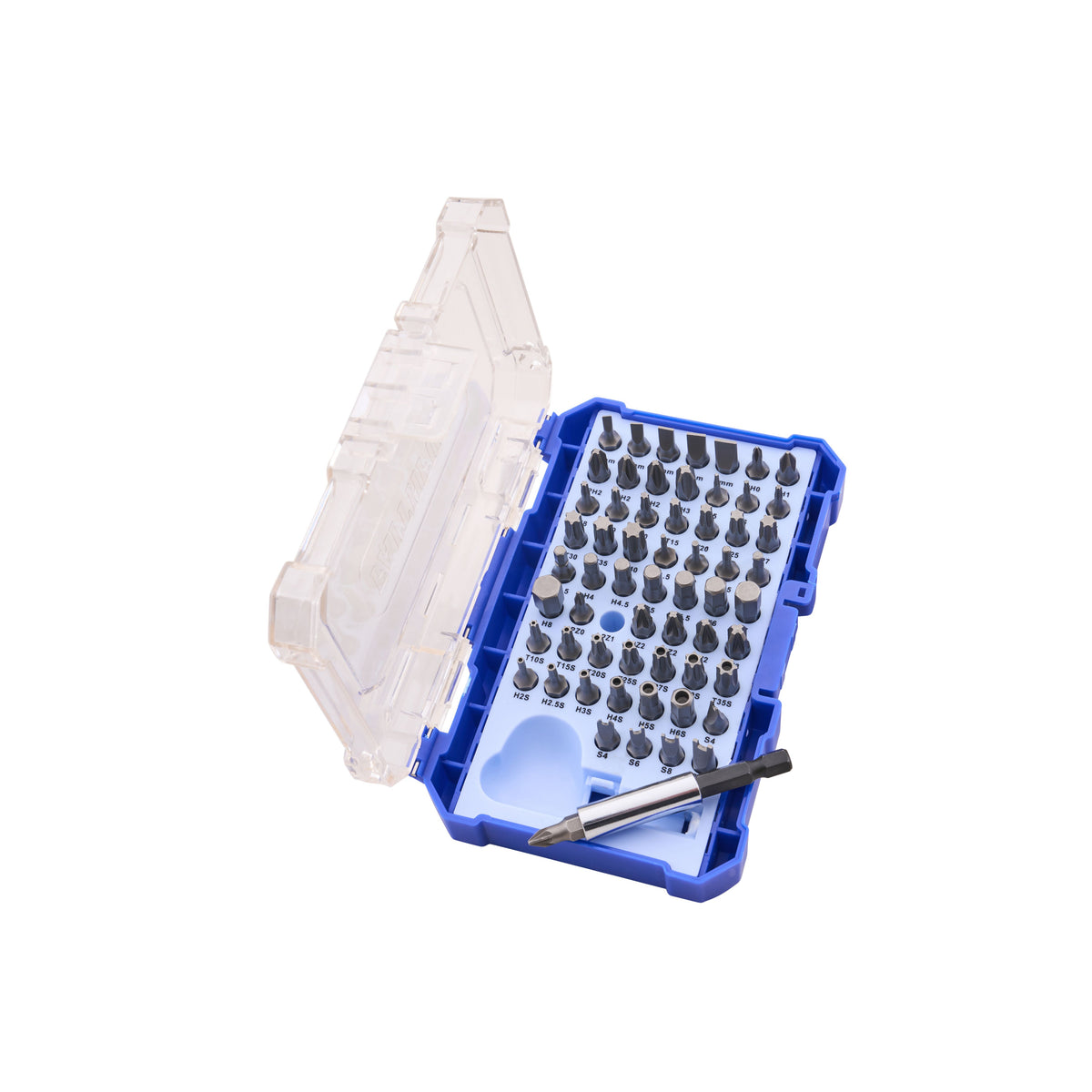Faithfull Chrome Vanadium Security Bit Set | 61 Piece