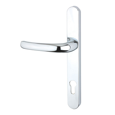 Yale Essentials Long Backplate Door Handle Chrome