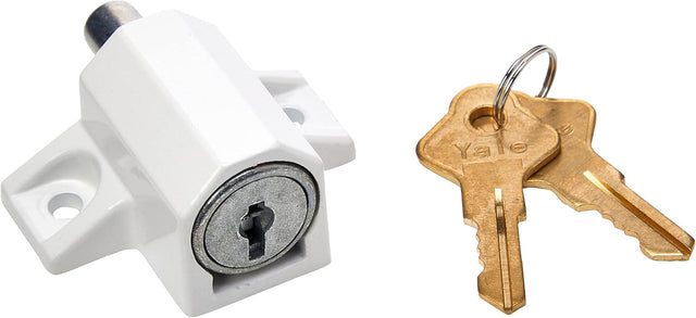 Yale P114 Patio Door Lock | White 