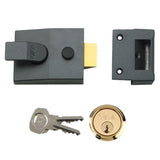 Yale P89 Deadlocking Nightlatch with Brass Cylinder