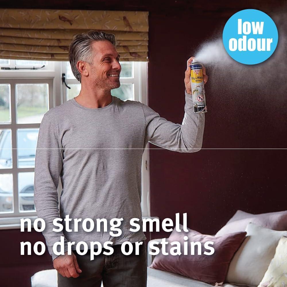 Zero In Fly & Wasp Killer Aerosol 300ml