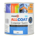 Zinsser AllCoat Exterior Stain White | 2.5 Litre