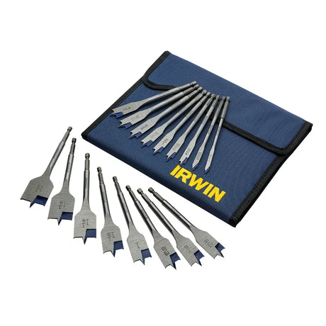Irwin 17 Piece Flat Wood Bit Set