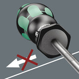 Wera 355 PZ Screwdriver for Pozidriv screws - PZ 1 x 80 mm