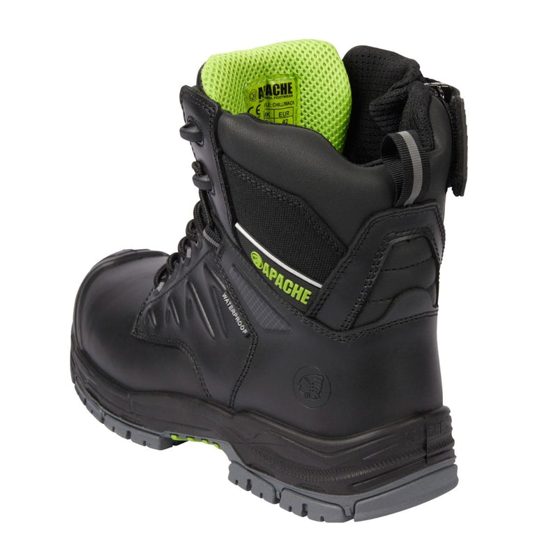 Apache Chilliwack Waterproof Safety Boot Black S7S