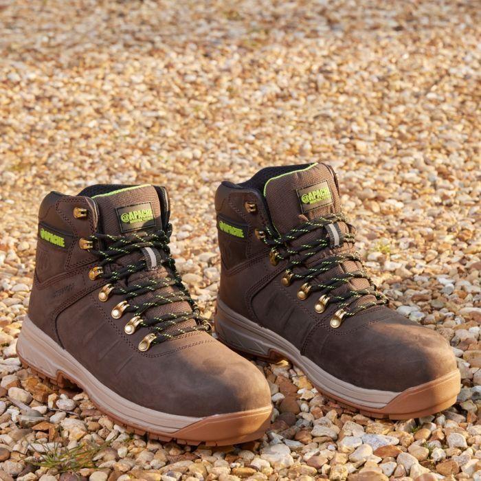 Apache Moose Jaw S7S Safety Boot Brown