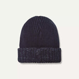 Sealskinz Bacton Waterproof Cold Weather Roll Cuff Beanie Hat Navy