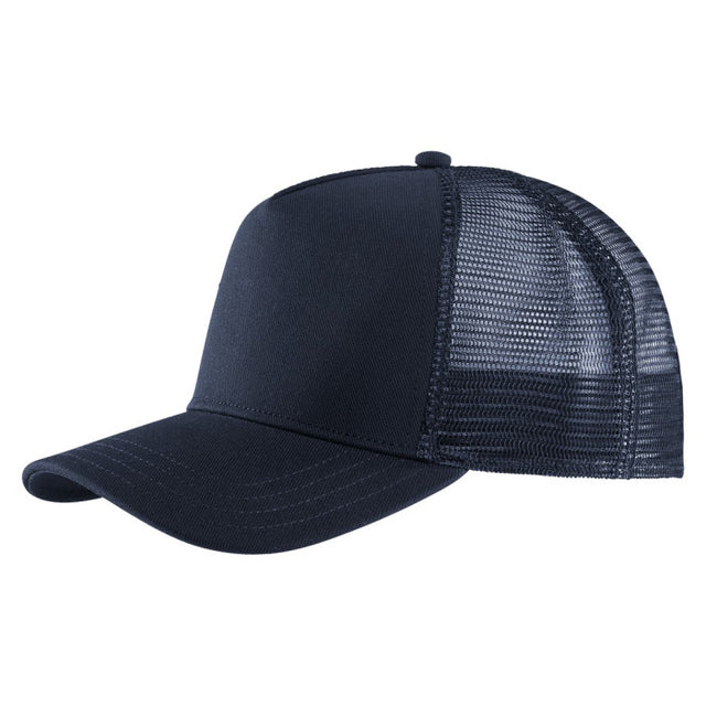 Navy blue mesh cap on a white background Blaklader 2079 Trucker Cap | Dark Navy Blue