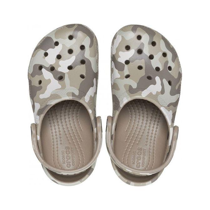 Crocs Kids Classic Camo Mushroom