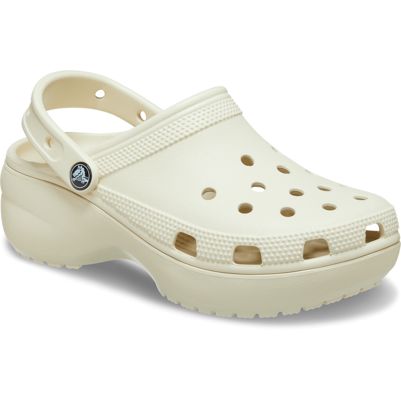 Crocs Women's Classic Platform Clog Bone