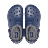 Crocs Classic Lined Clog Navy/Charcoal