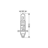 Lampa Blu-Xe Bulb H1 - 55W - 12V