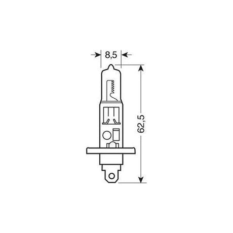 Lampa Blu-Xe Bulb H1 - 55W - 12V