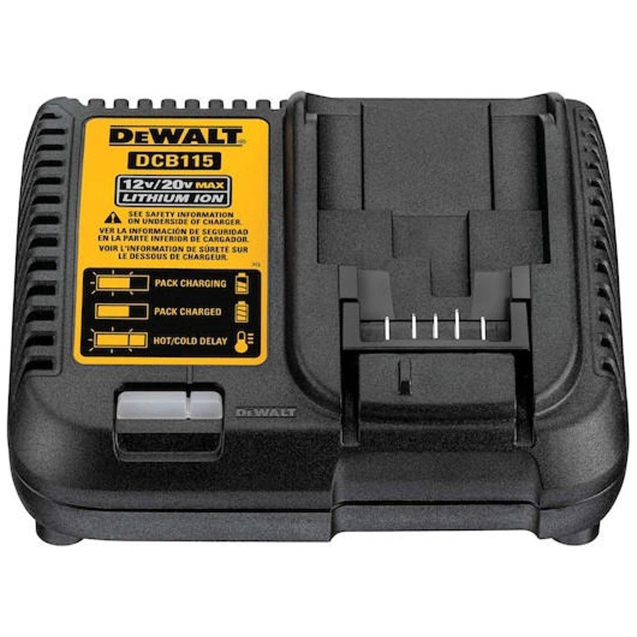 DeWalt DCB115 XR Multi-Voltage Charger 10.8-54V Li-ion