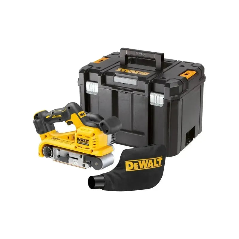 DeWalt DCW220NT 18v XR Brushless Cordless 75mm Belt Sander in Tstak | Bare Unit
