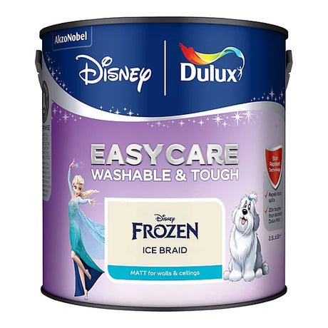 Dulux Easycare Disney Elsa Ice Braid Matt Wall & ceiling Paint, 2.5L