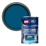 Dulux Easycare Disney Marvel Captain America Superhero Blue Matt Wall & Ceiling Paint | 1.25L