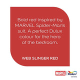 Dulux Easycare Disney Marvel Spider-Man Web Slinger Red Matt Wall & Ceiling Paint | 1.25L