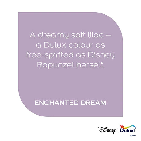 Dulux Easycare Disney Rapunzel Enchanted Dream Matt Wall & Ceiling Paint | 1.25L