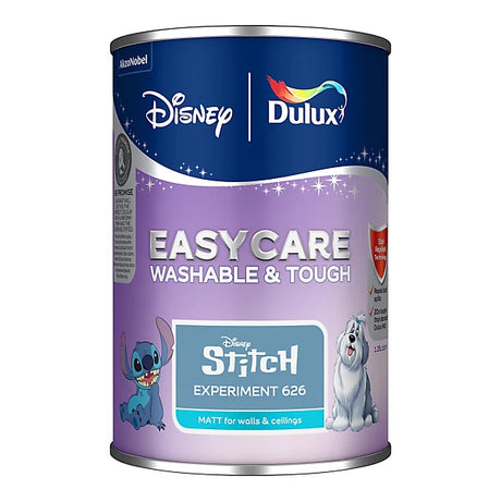 Dulux Easycare Disney Stitch Experiment 626 Matt Wall & Ceiling Paint | 1.25L