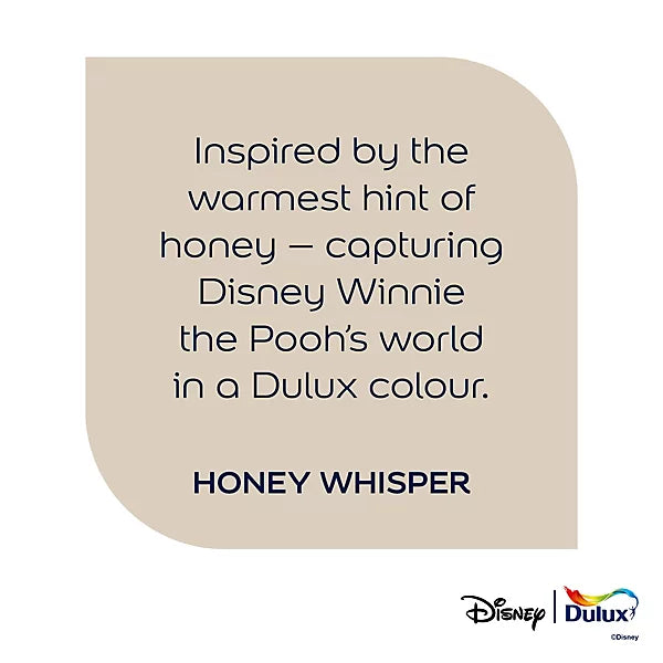 Dulux Easycare Disney Winnie The Pooh Honey Whisper Matt Wall & Ceiling Paint | 2.5L