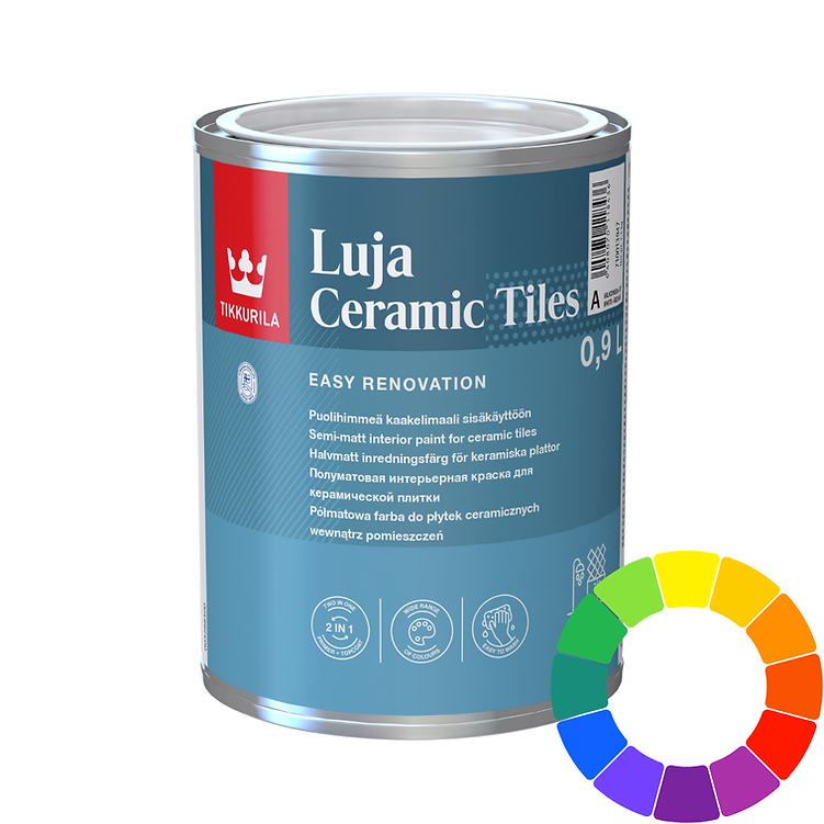 Tikkurila Ceramic Tiles - Kitchen and Bathroom Tile Paint