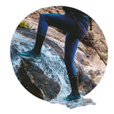 Sealskinz Nordelph Waterproof Warm Weather Soft Touch Mid Length Sock | Black/Grey