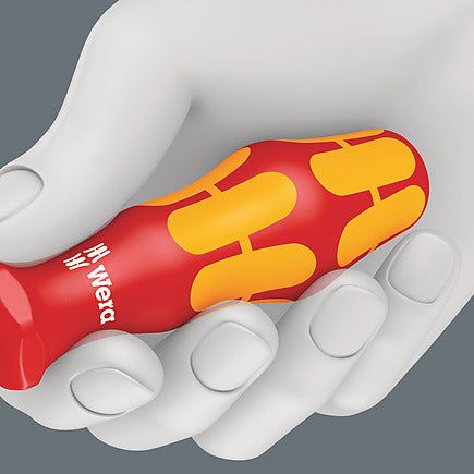 Wera 165 i PZ VDE Insulated screwdriver for Pozidriv screws - PZ 1 x 80 mm