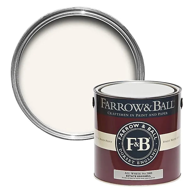 Farrow & Ball All White Paint 2005