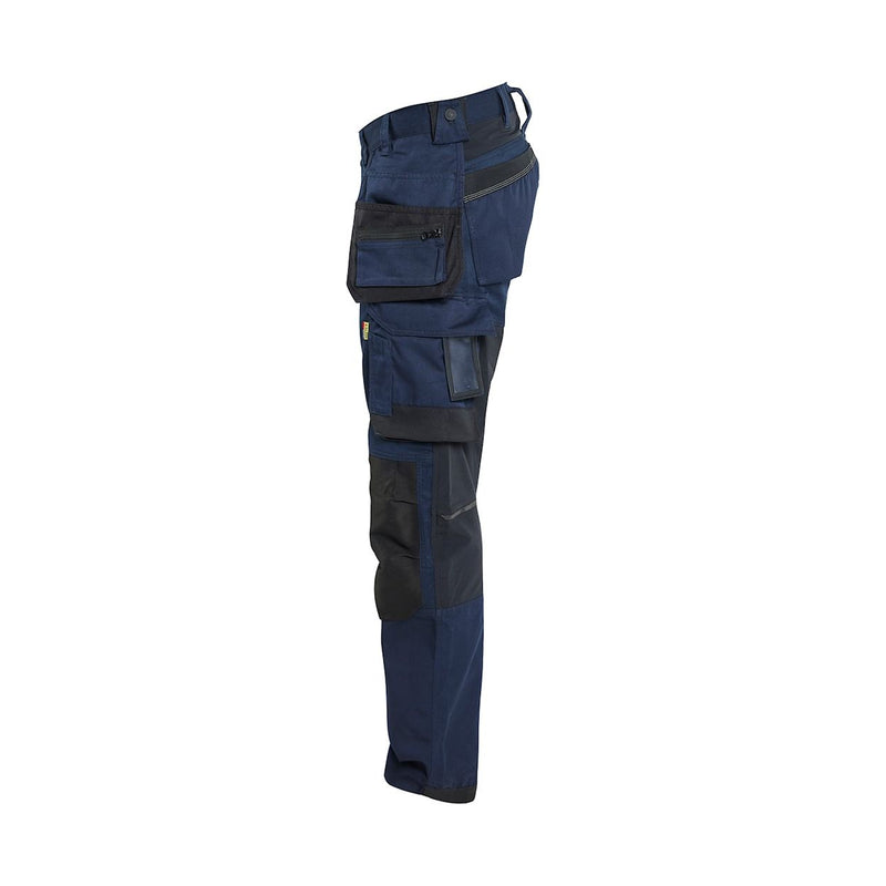 Blaklader 1750 Craftsman Trousers With Stretch Dark Navy Blue