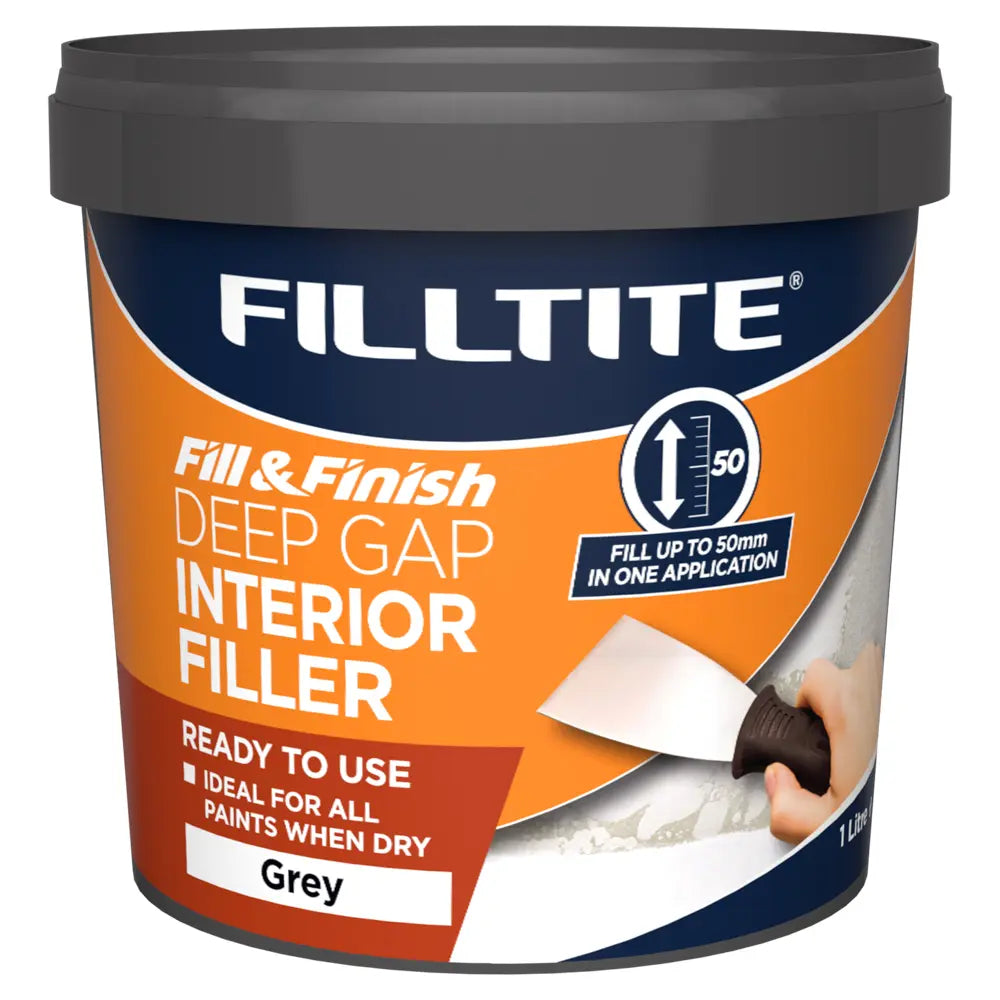 Filltite Fill & Finish Deep Gap Filler - 1 Litre