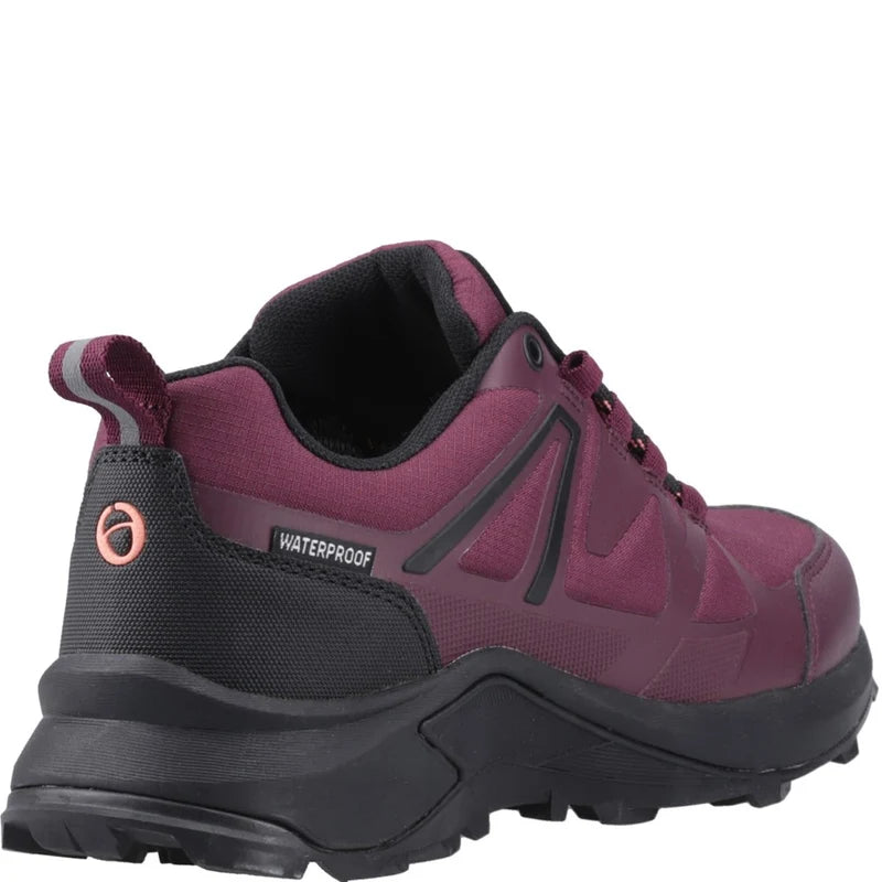 Horton Low Recycled Hiking Women's Shoes | Burgundy