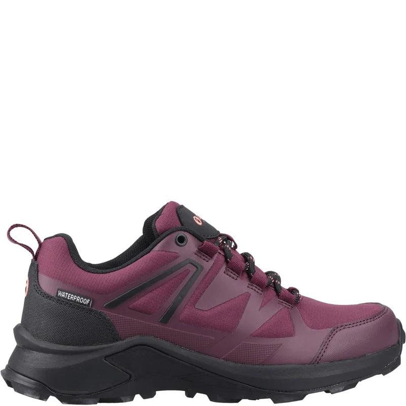 Horton Low Recycled Hiking Women's Shoes | Burgundy