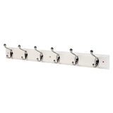 Headbourne Hat & Coat Hook Rail | White Board