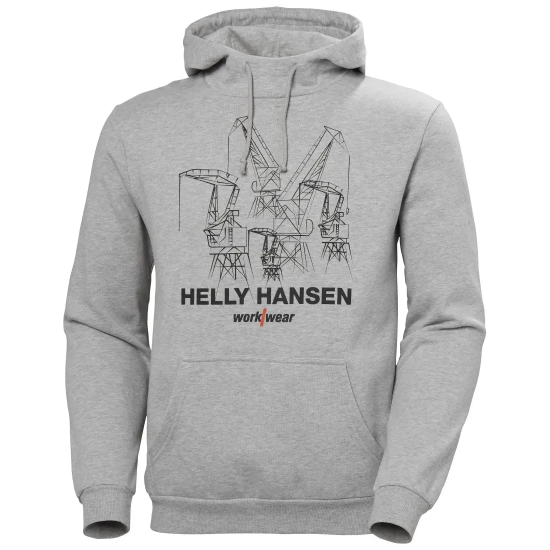 Helly Hasen Men's Manchester Graphic Hoodie | Light Grey