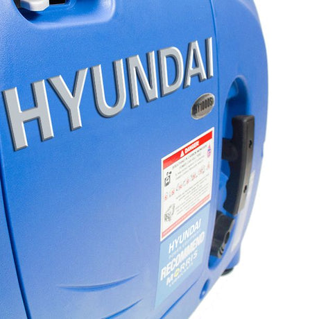 Hyundai 1000W Portable Petrol Inverter Generator HY1000Si