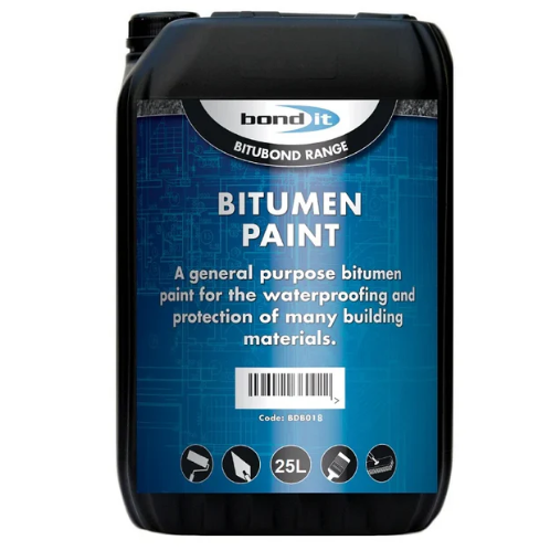 Bond-It Bitumen Black Paint | 25 liters