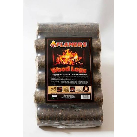 Flamers Hardwood Briquettes | Pack of 12