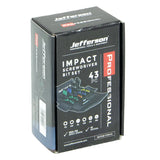 Jefferson Impact Screwdriver Bit Set | 43 piece