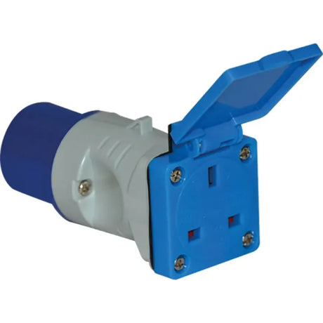 Jefferson Socket Adaptor 16A Plug To 13A Socket  220V | TedJohnsons.ie
