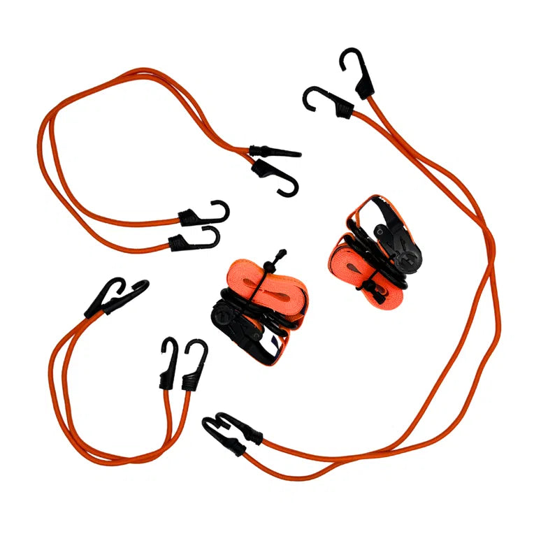 Kargo Light Duty Ratchet Straps 4M | Packof 8 