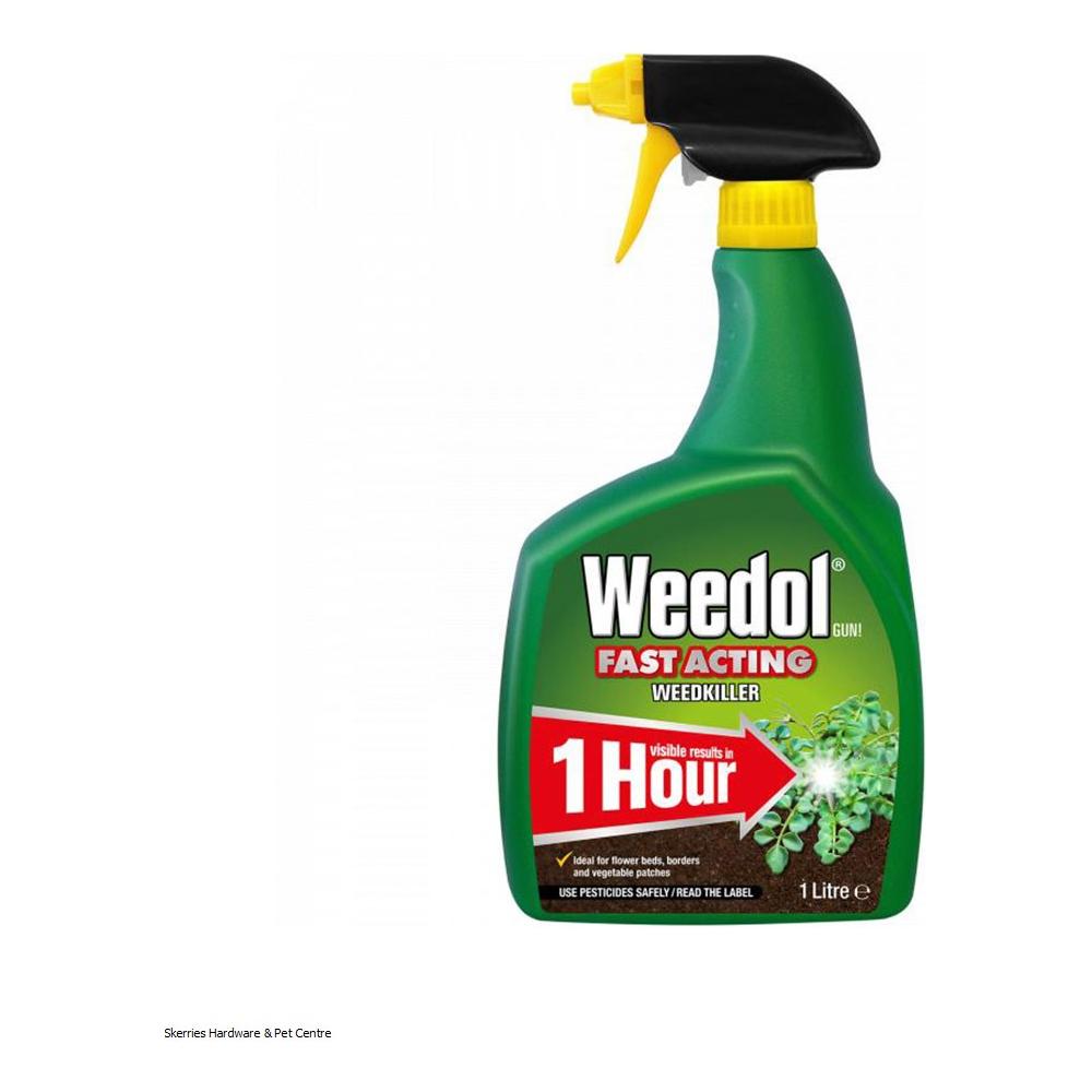 Weedol Fast Acting Weedkiller Gun - 1L