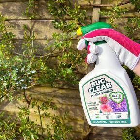 Bug Clear Plant Shield Spray Pesticide Free Bug Killer Blackfly Whitefly 800ml