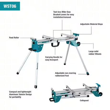 Makita DEBWST06 Mitre Saw Stand