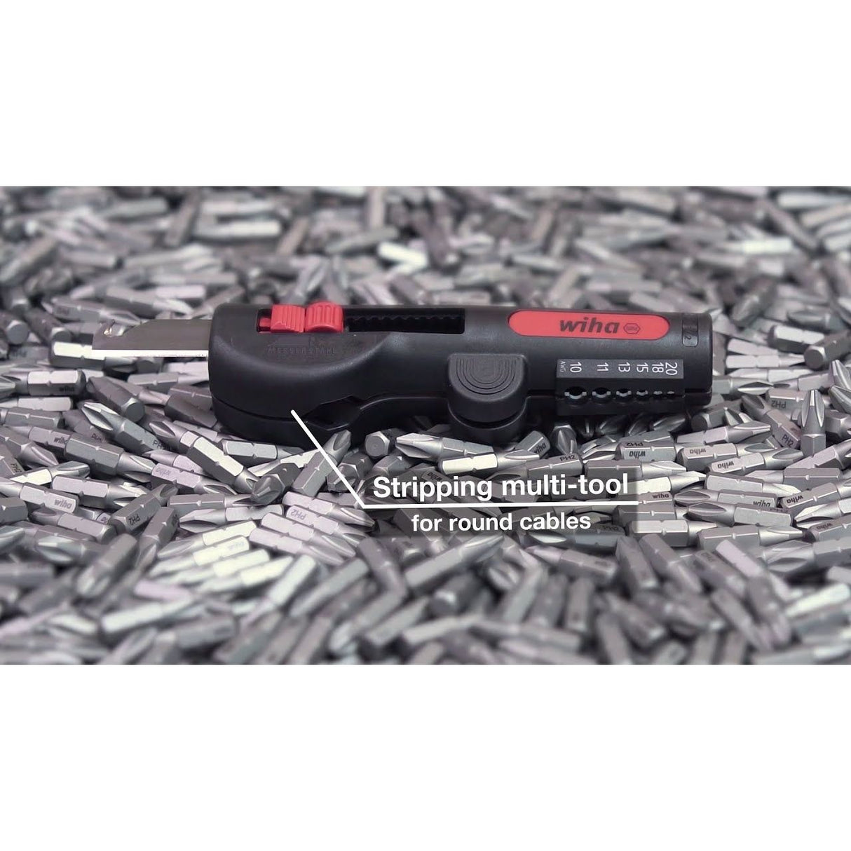 Wiha Stripping Multi-tool For Round Cables